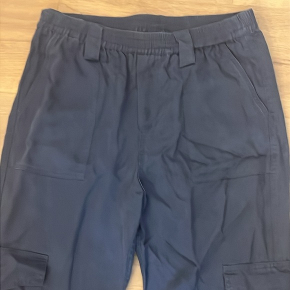 Johnny Was | Slate blue Lyocell cargo pull on pants Woman’s size XS straight - Picture 4 of 9